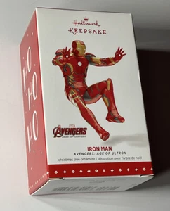 Iron Man 2015 Hallmark Keepsake ornament Marvel Avengers Age of Ultron Superhero - Picture 1 of 2