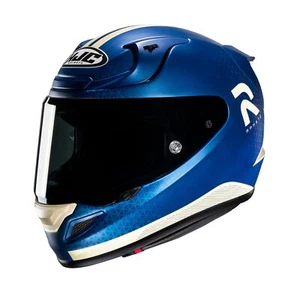 Casco integral HJC RPHA 12 Enoth MC2SF, azul-blanco, talla M (57/58) - Imagen 1 de 2