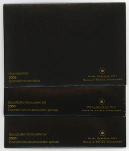 2005 Canada Special Edition Unc Sets Alberta Saskatchewan Lot of 3 #19802 - Picture 1 of 7