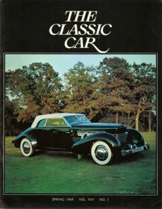 THE CLASSIC CAR 1968 SPRING - PACKARD CUSTOMS, MAYBACH, 16TH ANNUAL MEETING - Imagen 1 de 1