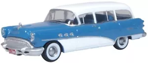 BUICK CENTURY ESTATE WAGON -RANIER BLUE/ARCTIC WHITE- 1:87 - OXFORD 87BCE54001 - Picture 1 of 1