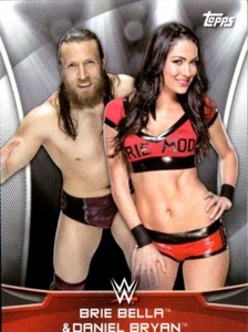 2016 Topps WWE Divas Revolution Power Couples #6 Brie Bella y Daniel Bryan - Imagen 1 de 2