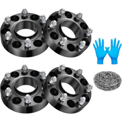 4PCS 1.5" Thick 6x5.5 Wheel Spacers For Chevy Silverado GMC Sierra 1500 - Image 1 of 4