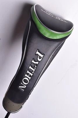 NUEVO LYNX OJOS DE SERPIENTE 1 CUBIERTA DE CABEZA DE CONDUCTOR DE MADERA NEGRO/VERDE CALIDAD SUPERIOR Foto 1 de 4