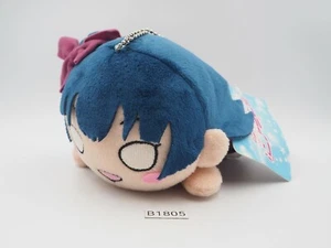 Love Live B1805 Nesoberi Tsushima Yoshiko Keychain SEGA 2017 Plush TAG 7" Japan - Picture 1 of 10