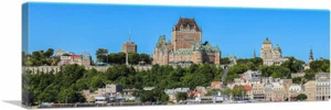 ARTCANVAS Quebec Canada Skyline Panoramic Canvas Art Print - Picture 1 of 11