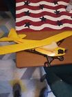 2 SEXTON USA Vintage 1967 yellow  Airplanes 1137 and 1122  Metal Wall Art