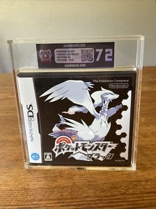 Nintendo DS Pokémon pokemon Black Japanese Graded 72 ESG Grading CIB Video Game - Picture 1 of 6