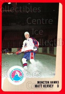 1988-89 ProCards AHL #186 Matt Hervey