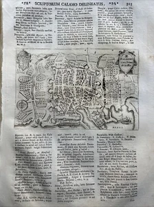 Sicilia, “Palermo Citta Prima Di Cicilia”di Alphonsus Lasor a Varea 1713 - Picture 1 of 5