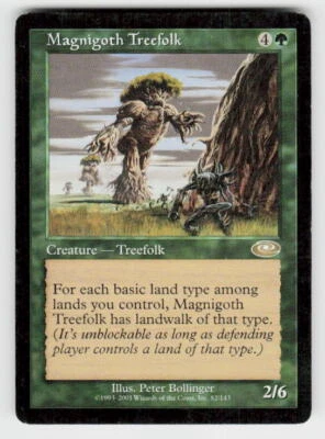 Planeshift #82 Magnigoth Treefolk - Image 1 of 2