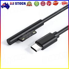 USB C Power Supply PD Fast Charger Cables for Microsoft Surface Pro 7 6 5 4 #