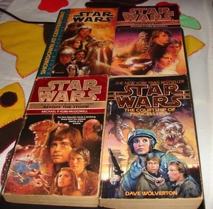 starwars/ science fiction/lot of {4] various authors - Foto 1 di 1