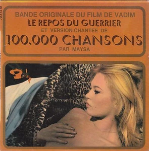 BOF LE REPOS DU GUERRIER FRENCH ORG EP MICHEL MAGNE OST BRIGITTE BARDOT ON COVER - Picture 1 of 2