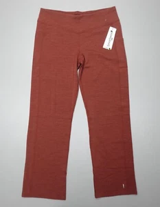 Smartwool Merino Sport Straight Leg Pants Pecan Brown Women's Size L - Picture 1 of 10