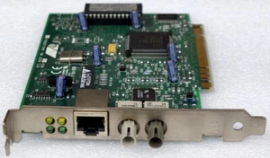 PCI NETZWERKKARTE TREIBERLOSE INSTALLATION MIT WINDOWS 95 98 NETWARE RJ-45 M858 - Picture 1 of 4