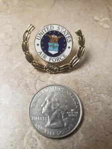 US AIR FORCE KRANZ MÜTZE PIN - Bild 1 von 3