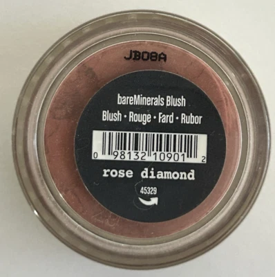 bareMinerals Loose Minerals Blush   .02oz / .57g   ROSE DIAMOND  Sealed - Image 1 of 3