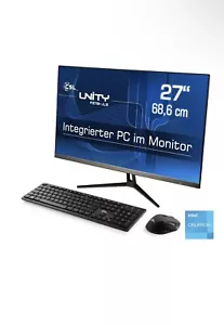 All-In-One-PC CSL Unity 27" Intel AIO Computer schlank & lautlos Windows 10 / 11 - Bild 1 von 9