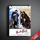 UNCLE BUCK Film Movie Poster A3 / A4 1989 Comedy Cult Classic Movie Art Print