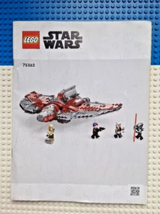 LEGO STAR WARS SET 75362 T6 JEDI SHUTTLE NUR ANLEITUNG - Bild 1 von 1