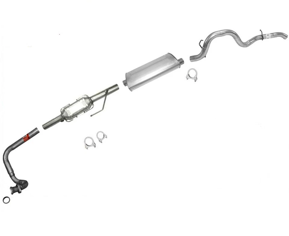 For 1997-1999 Jeep Wrangler 2.5L Federal Emissions Pipe Converter Exhaust System - Image 1 of 4