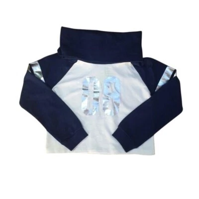 Sudadera Crazy8 Boys Azul Marino y Blanco Talla 6-12M - ¡Estilo y Acogedora! Foto 1 de 3