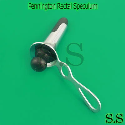 Espéculo rectal Pennington 3 3/8" ob/gineclogía quirúrgica Foto 1 de 3