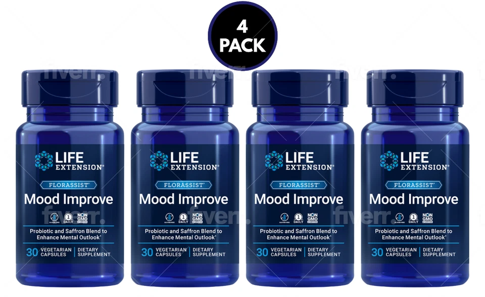 Life Extension FlorAssist Mood Improve 30 Capsules | 02250