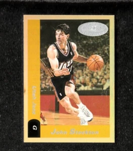 JOHN STOCKTON 2000-01 NBA Hoops Top Prospects GOLD FOIL #96 Utah Jazz come nuovo - Foto 1 di 2