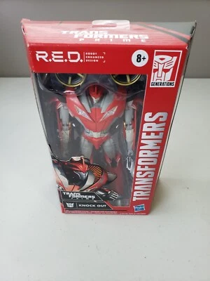 TRANSFORMERS R.E.D. Prime  Knock Out  6" inch Action Figure by Hasbro 2021 - Image 1 of 4