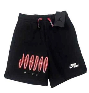 Nike Boys Air Jordan MVP Fleece Sweat Shorts Black Size XL 13-15 YRS NWT $40 - Picture 1 of 3