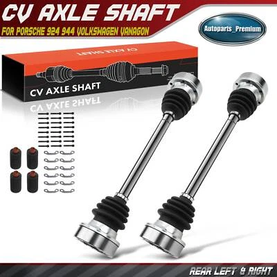 2x Conjunto de eje CV para Porsche 944 924 VW manual trasero izquierdo y derecho lado Foto 1 de 4