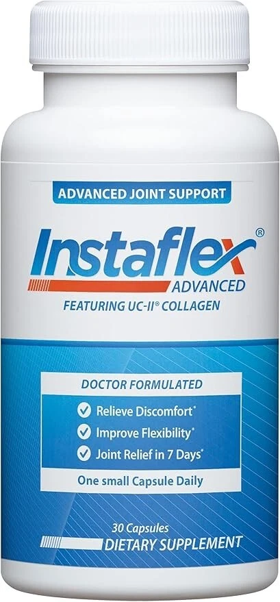 Instaflex Suplemento Avanzado de Soporte Articular - Cúrcuma, Resveratrol, Boswellia S Foto 1 de 4