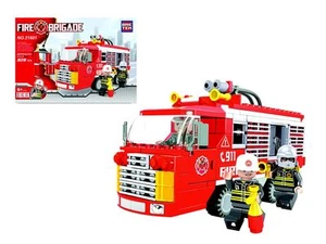Brictek FIRE BRIGADE 309 Pieces Construction Building Blocks Boys Girls NEW - Picture 1 of 1