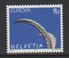 SELLOS DE SUIZA 1999 EUROPA RESERVAS NATURALES Y PARQUES MNH - SUIZO198 Foto 1 de 1