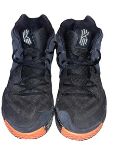 Nike Kyrie Irving Men Shoes Flytrap Basketball Black Men's Size 13 Orange Black - Picture 1 of 11