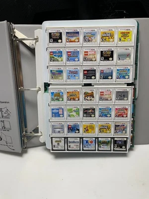 Soporte para carpeta DS/3DS de 70 juegos - página rígida impresa en 3D con organizador de ranuras seguras Foto 1 de 4