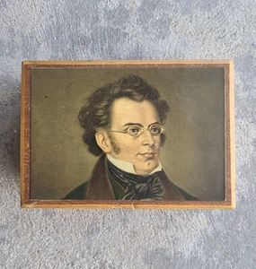 REUGE MUSIC BOX Franz Schubert Rare - Picture 1 of 15