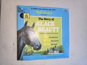 Walt Disney's The Story of Black Beauty 33 RPM Disneyland Book & Record 1966 - Picture 1 of 2