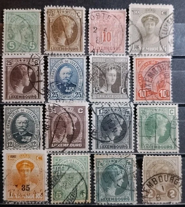 Colección Sellos Antiguos Luxemburgo, Sellos, 1 - Imagen 1 de 1