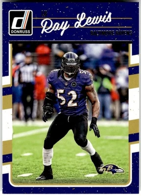 2016 Donruss #28 Ray Lewis - Image 1 of 2
