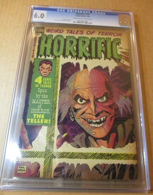 Horrific 10 CGC 6.0 Don Heck GHOUL Comic Media Horror 1954 Weird Tales Terror 🧟 - Image 1 of 4