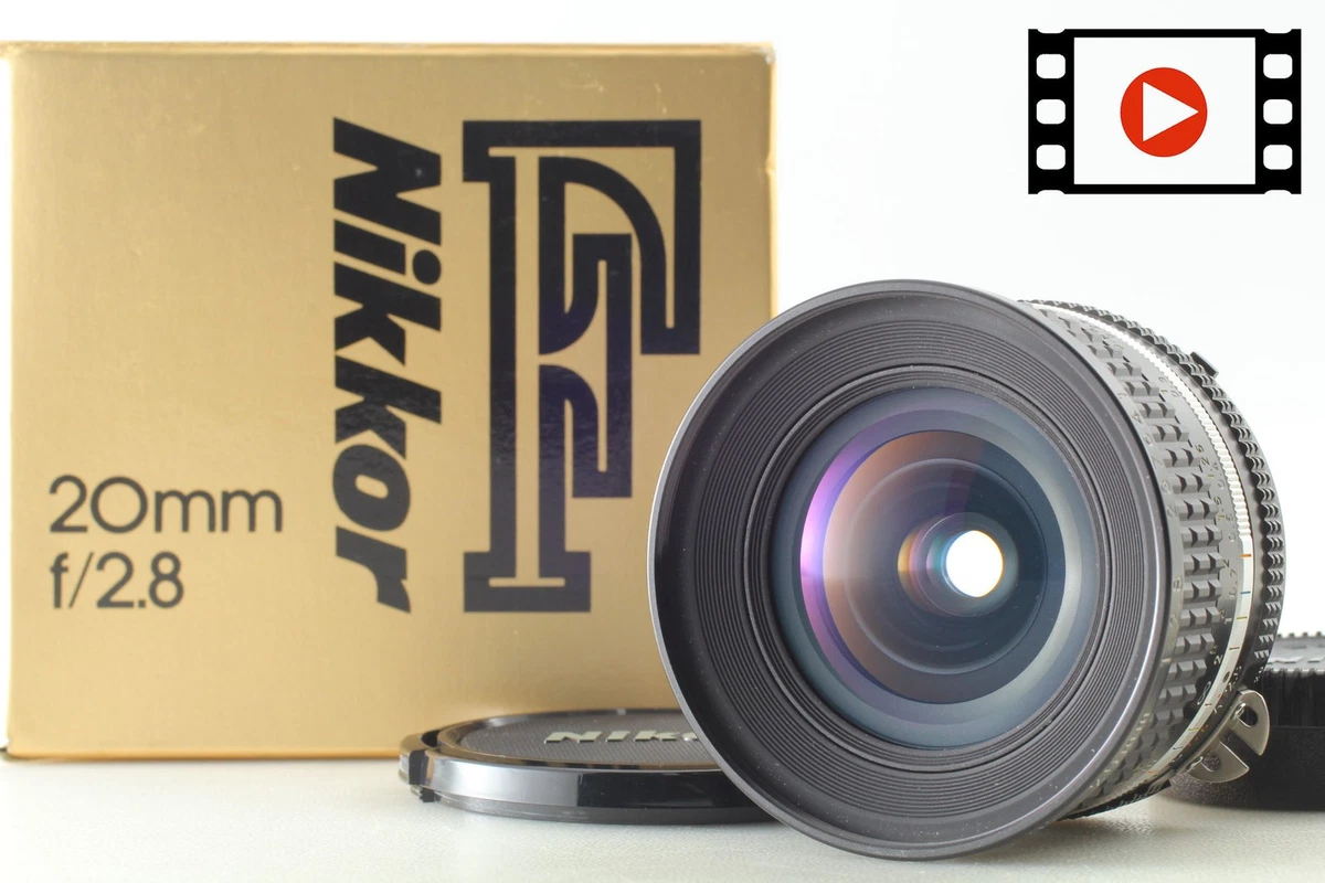 ニコン NIKON AI-S NIKKOR 20mm F2.8 フード付き！ ニコン NIKON AI-S