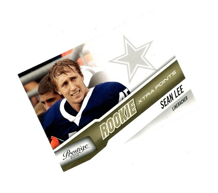 2010 Presitge GOLD ROOKIE SP SEAN LEE /250 RC! Dallas Cowboys SEE - Image 1 of 1