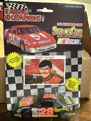 1992 Racing Champions 1:43 #28 Davey Allison Javelins NASCAR - Image 1 of 3