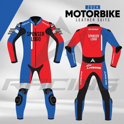 Traje de carreras de cuero Iker Lecuona Honda HRC WSBK 2024 Foto 1 de 4