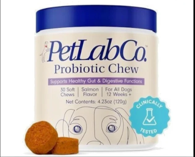 PetLab Co. (PetLabCo.) ALLERGY & IMMUNE Probiotic Soft Chew For Dogs (30 Salmon) - Image 1 of 1