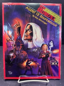 TSR Top Secret: Agent 13 Sourcebook 1988 TSAC2 Factory Shrink Wrapped - Read - Picture 1 of 11