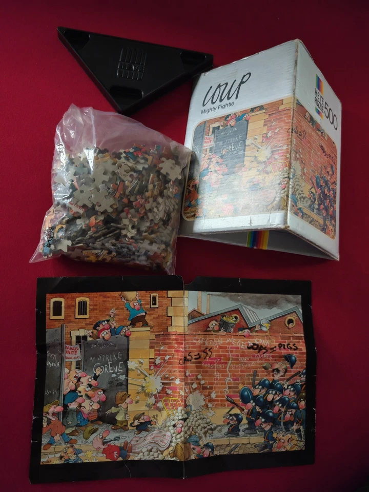 Heye Puzzle, Loup "Mighty Fightie", 500 pezzi, 8336, completo - Immagine 1 di 4